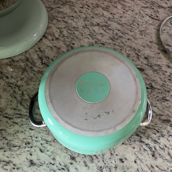 Turquoise Masterclass Stockpot - Picture 5 of 6